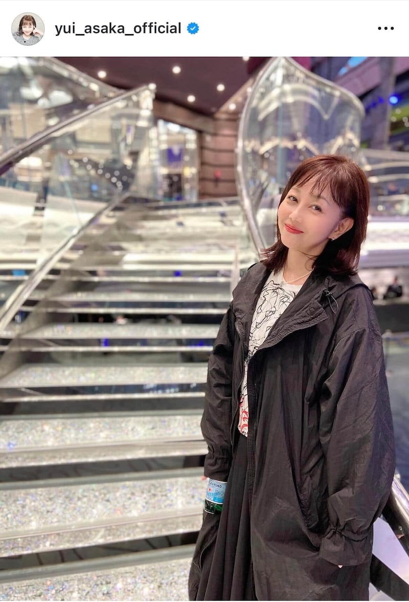 浅香唯さんのインスタグラム（＠yui_asaka_official）より