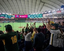 府中でキャンプWBC・豪チームのメッセージに野球ファン感動　「素晴らしい試合でした」