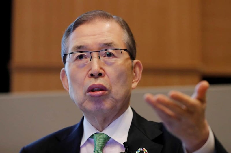 永守重信氏（写真：ロイター/アフロ）