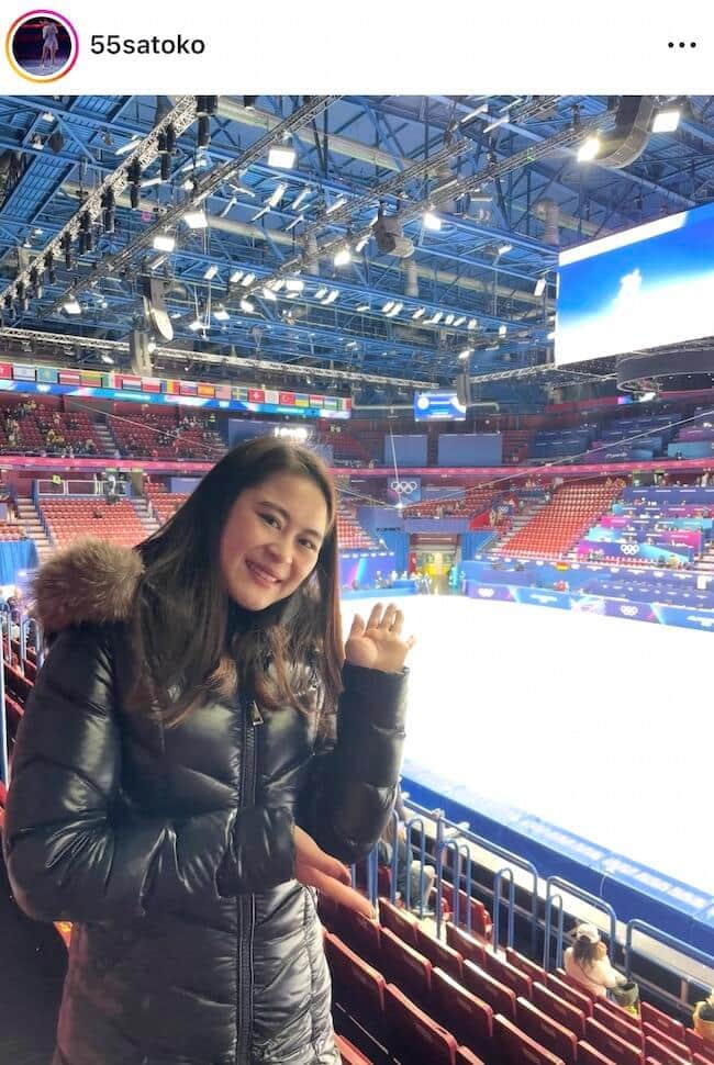 宮原知子さんのインスタグラム（＠55satoko）より