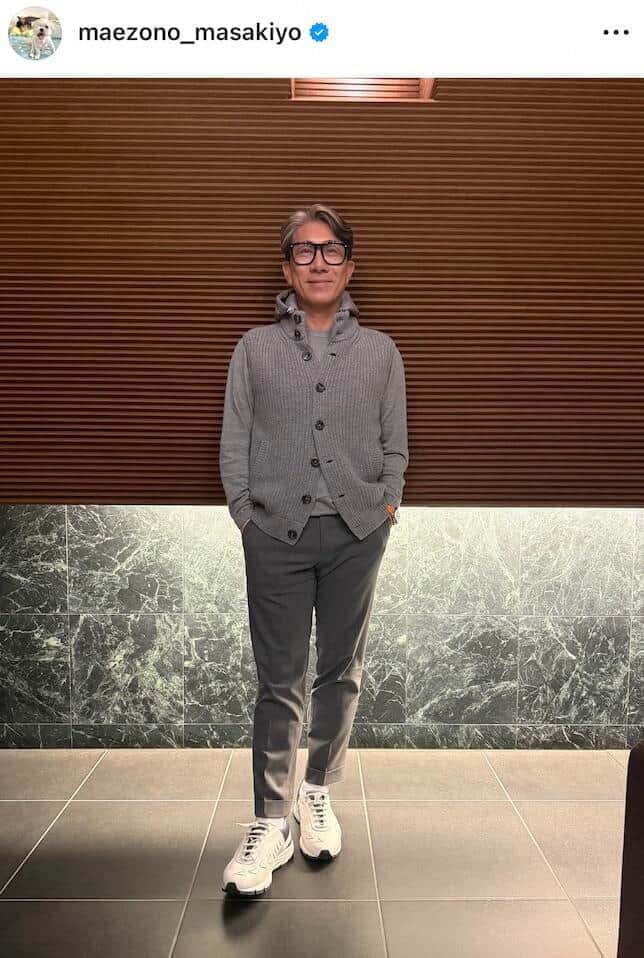 前園真聖さんのインスタグラム（＠maezono_masakiyo）より