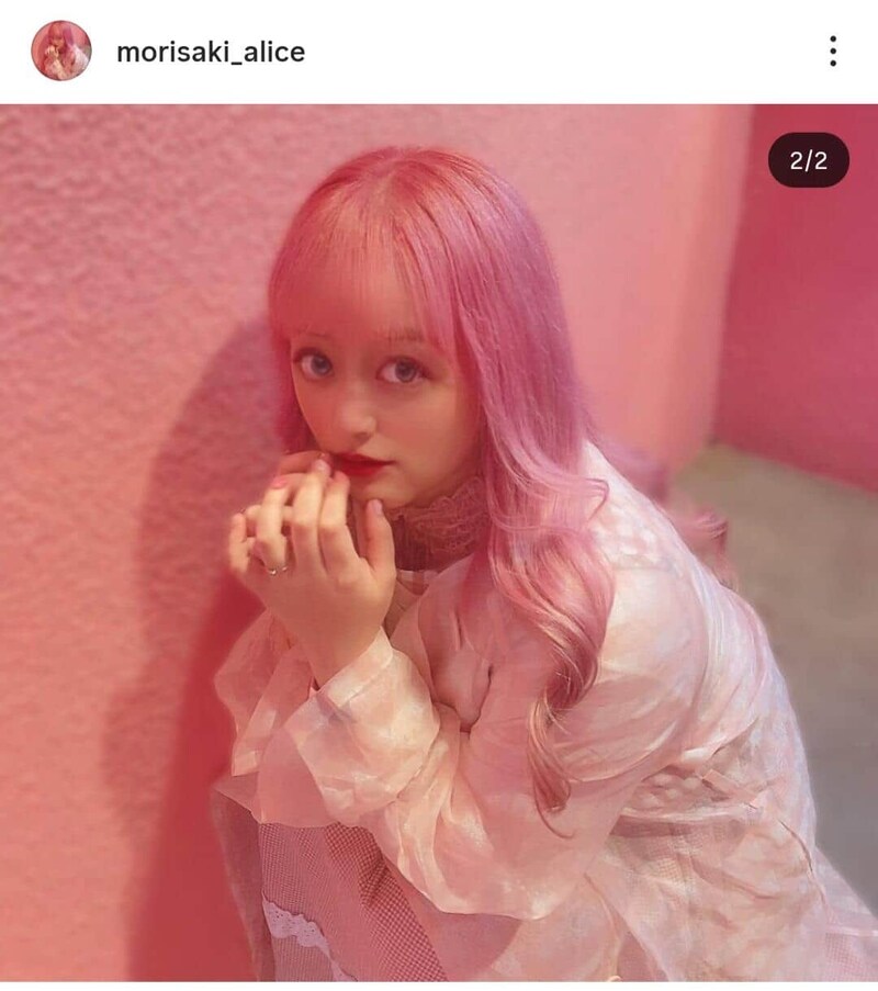 森崎アリスさんのインスタグラム(@morisaki_alice)より