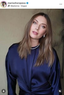 マリア・シャラポワ38歳、純白ロングドレスで美貌ダダ漏れ...女神降臨ショット　衝撃の神スタイル