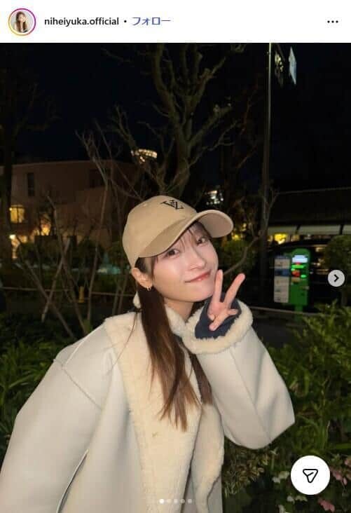 二瓶有加さんのインスタグラム（＠niheiyuka.official）から