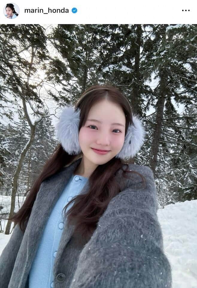 本田真凜さんのインスタグラム(@marin_honda)より