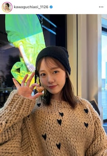 川口葵、癖つよすぎ「ある日の寝相」ショットに...爆笑　「面白いでも可愛い」「ギャップ萌えした」