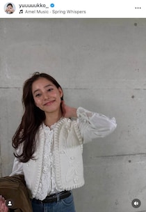 新木優子、ノースリ×デニムのコーデで...LAの街並みをバックにすらり神スタイル　「めちゃくちゃ可愛すぎる」