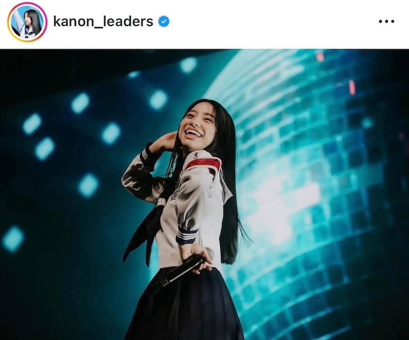 KANONさんのインスタグラム(@kanon_leaders)より