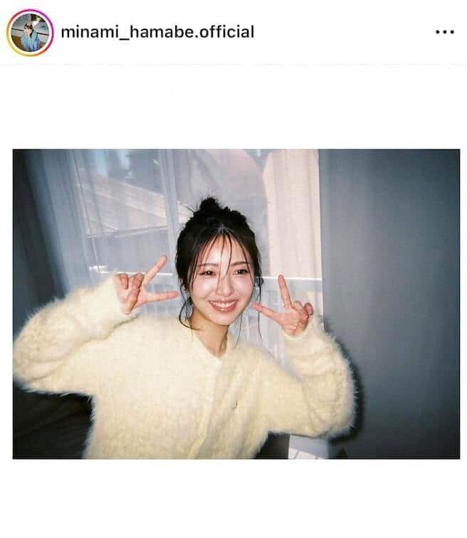 浜辺美波さんのインスタグラム(@minami_hamabe.official)より