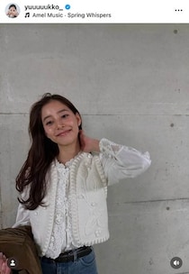 新木優子、ノースリ×デニムのコーデで...LAの街並みをバックにすらり神スタイル　「めちゃくちゃ可愛すぎる」