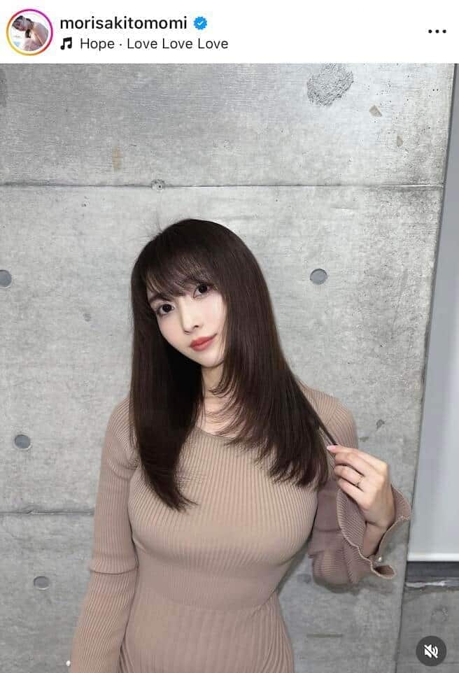 森咲智美さんのインスタグラム（＠morisakitomomi）より