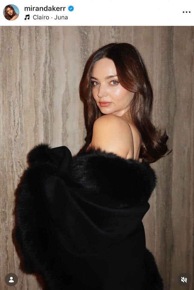 ミランダ・カーさんのインスタグラム(@mirandakerr)より