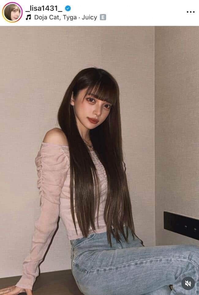 渡辺リサさんのインスタグラム(@_lisa1431_)より