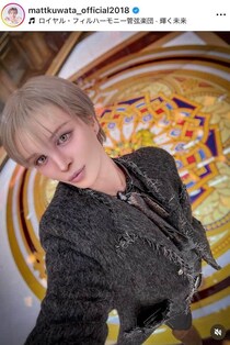 沢尻エリカ＆Matt「ディナーする日が来るなんて」キュートなウィンクで2ショット　「綺麗すぎてまぶしい」