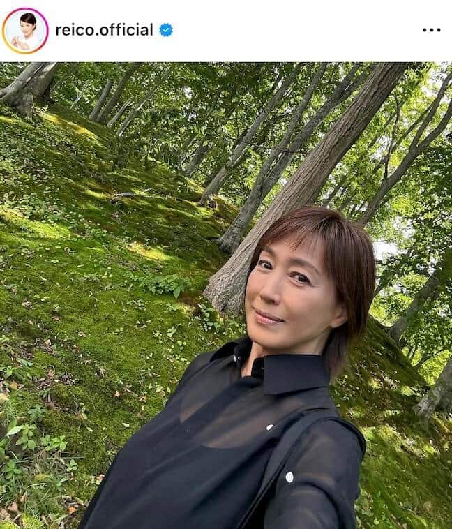高島礼子さんのインスタグラム（＠reico.official）より