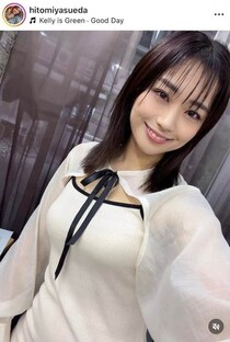 夫は人気お笑い芸人...安枝瞳、華やかオレンジ色ドレス姿で...色気ダダ漏れ　「素敵なお姫様」「まじで可愛い」