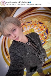 沢尻エリカ＆Matt「ディナーする日が来るなんて」キュートなウィンクで2ショット　「綺麗すぎてまぶしい」