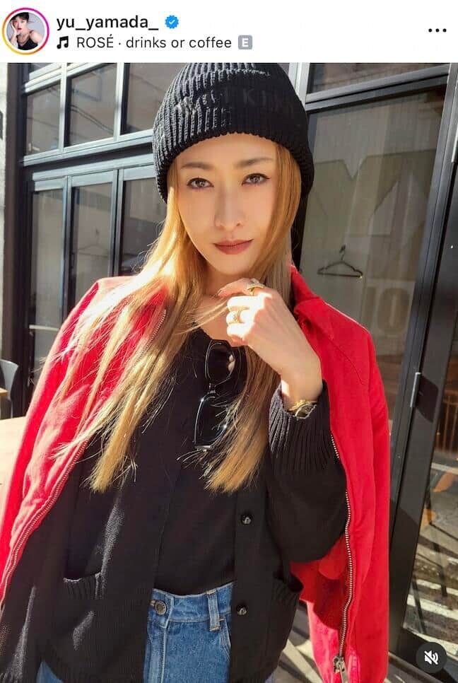 山田優さんのインスタグラム（＠yu_yamada_）より