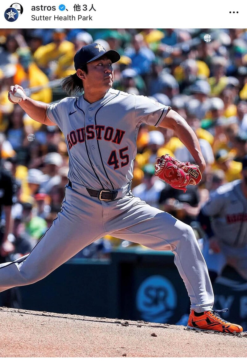 今井達也投手（球団インスタグラムより）