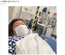 65歳大御所タレントが悲鳴「ヤバい！！脚と腕が同じぐらいの細さに」　激しい腹痛、高熱で...救急搬送＆入院報告