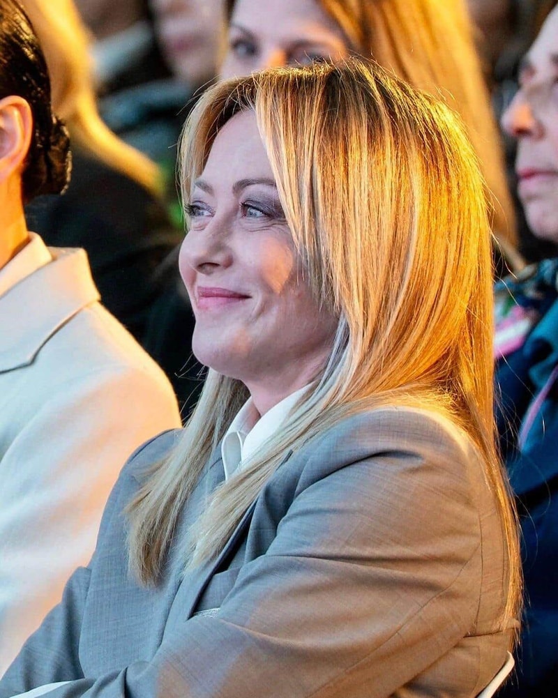 ジョルジャ・メローニ首相の公式X（@GiorgiaMeloni）より