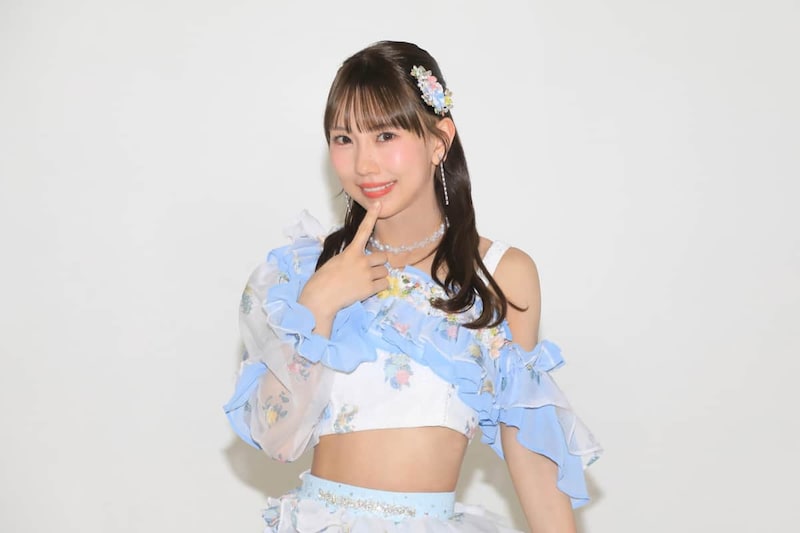 熊崎晴香さん。「中日ドラゴンズのビールかけに呼んでもらえるように」なることが目標だ
