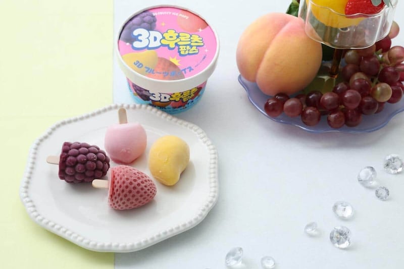 販売会社が自主回収を発表した「3Dフルーツポップス」(セブン‐イレブン・ジャパンのプレスリリースより)