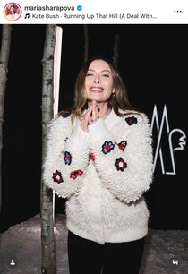 「ロシアの妖精」マリア・シャラポワ39歳、黒ドレス姿で変わらぬ美貌にドキっ　女神降臨ショット