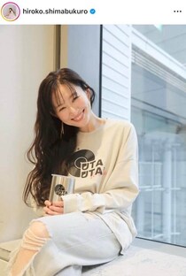 「今1番キレイ」「かっこかわいいー」大反響...島袋寛子、雰囲気変わるポニテ姿で「可愛すぎます」