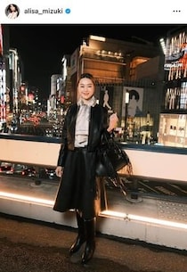 観月ありさ、変装なしキャップ姿で博多の屋台へ　「意外と気付かれないんだな」「ビックリ」「いつまでもキレイ」