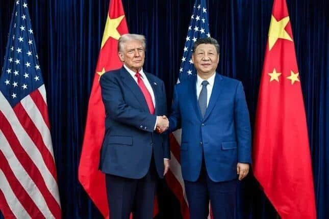 ドナルド・トランプ大統領と習近平国家主席（ホワイトハウス公式サイトより）