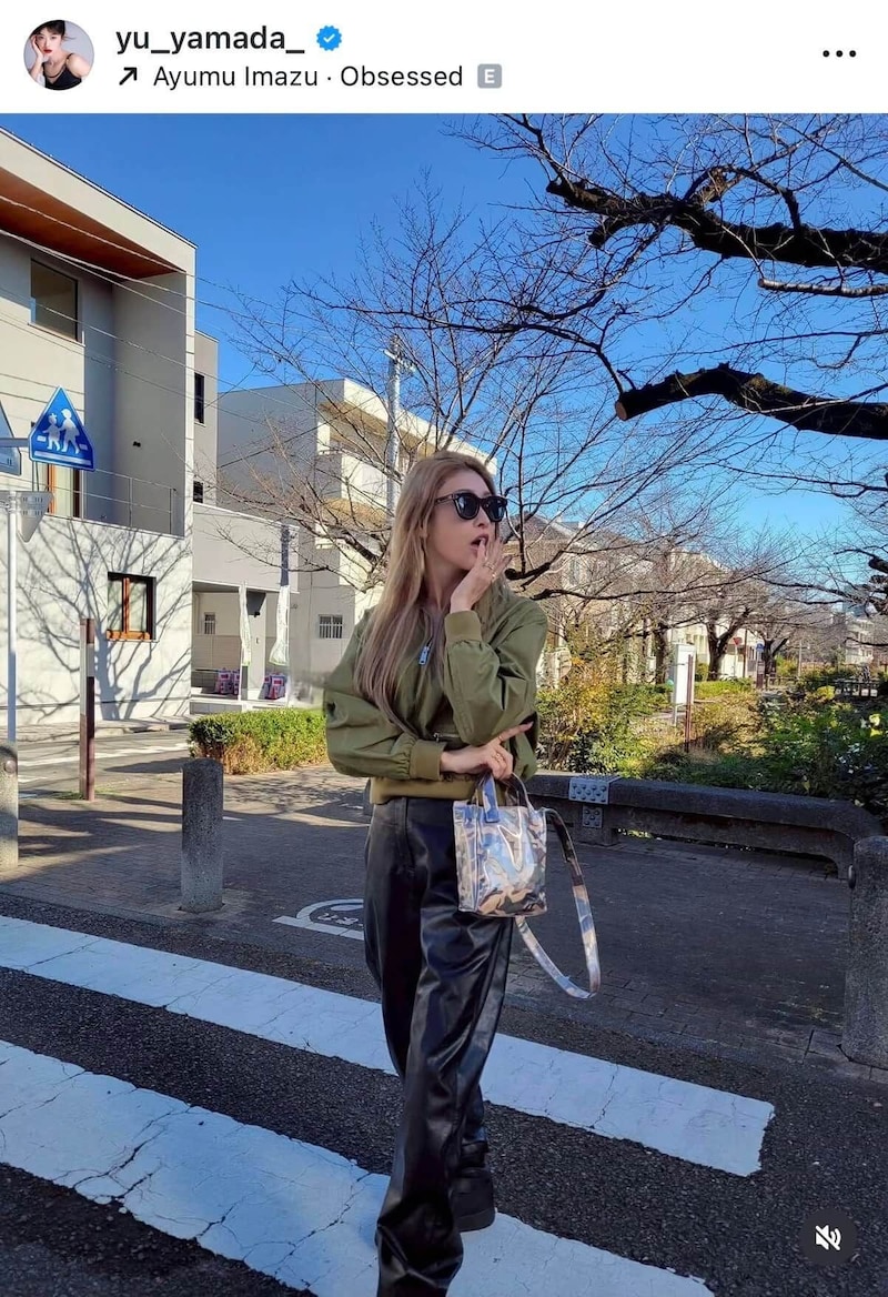 山田優さんのインスタグラム(@yu_yamada_)より