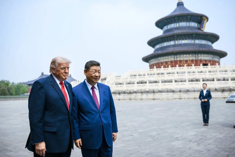 トランプ大統領と習近平国家主席（写真はホワイトハウス公式サイトより）