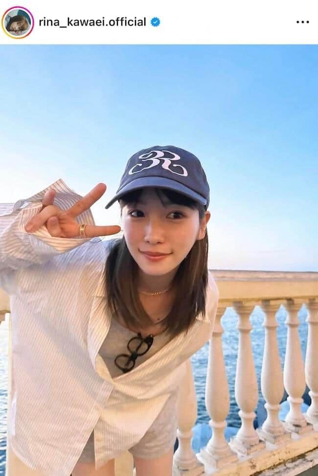 川栄李奈さんのインスタグラム（＠rina_kawaei.official）より