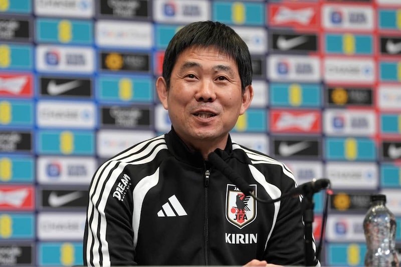 日本代表・森保監督(写真:日刊スポーツ/アフロ)