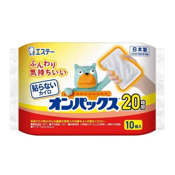 価格改定の対象となる「貼らないオンパックス」。エステー公式サイトより