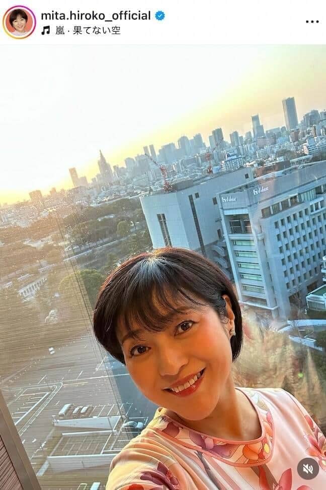 三田寛子さんのインスタグラム(@mita.hiroko_official)より