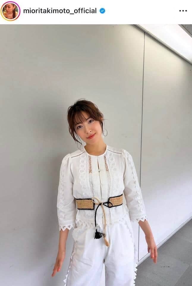 瀧本美織さんのインスタグラム（＠mioritakimoto_official）より
