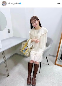 沖田愛加アナ「最近ムチムチしてきたから...」また始めたこと明かす　ピンクのノースリ姿でかわさい限界突破