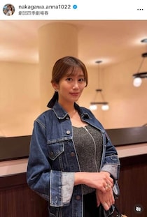 元NHK中川安奈アナ、膝上ミニスカゴルフウェアで神スタイル炸裂　「人生初のゴルフコンペデビューしました」