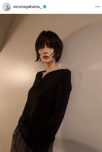 長濱ねる、淡いピンク色ノースリセットアップで...かわいさ限界突破　「着心地が柔らかくて気持ちよかった」
