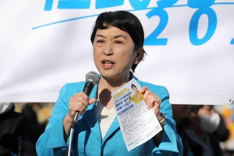 社民党の福島瑞穂党首