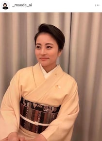 6代目・中村勘九郎の妻...前田愛、ラベンダー色の夏ワンピで「可愛いすぎ」「お綺麗」　着物姿と雰囲気変わって