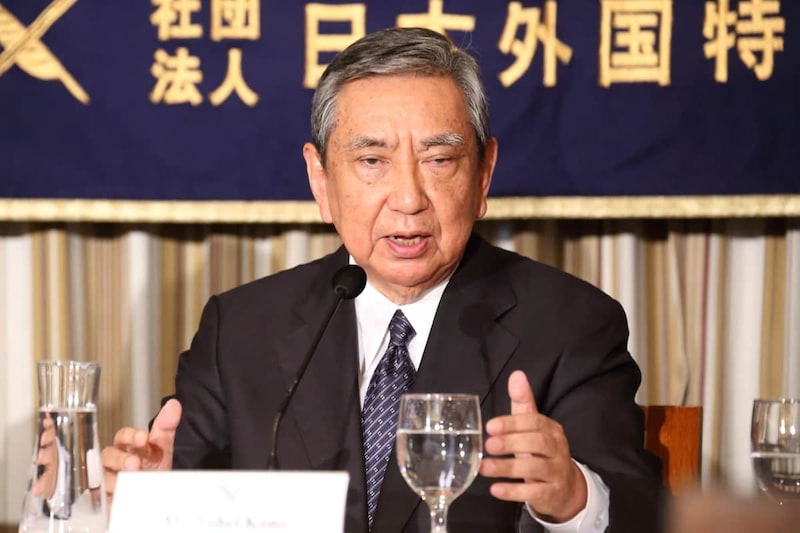 河野洋平・元衆院議長(2015年撮影)