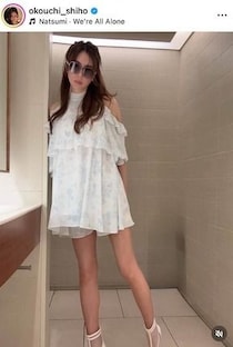 大河内志保、自撮りのアップショットに反響　変わらぬ美しさにため息...「綺麗過ぎます」「女神さま」