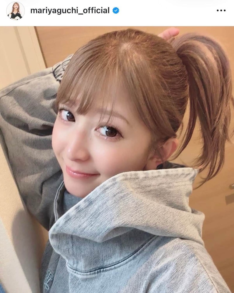 矢口真里さんのインスタグラム（＠mariyaguchi_official）より