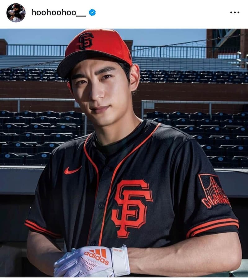イ・ジョンフ選手（本人インスタグラムより）