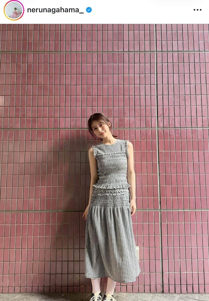 長濱ねるさんのインスタグラム（＠nerunagahama_）より