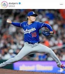 ワンオクTaka＆山本由伸、ステキ笑顔2ショットに反響　「本当に感謝です！」ドジャー・スタジアムで始球式