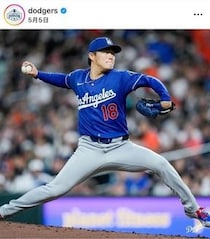 ワンオクTaka＆山本由伸、ステキ笑顔2ショットに反響　「本当に感謝です！」ドジャー・スタジアムで始球式